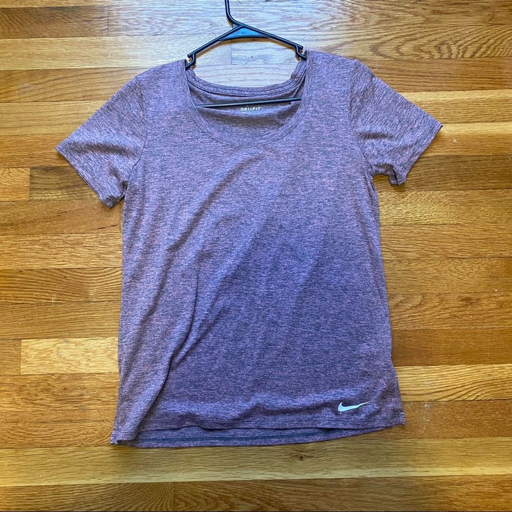 Nike dri fit tshirt purple